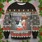 Divesart - Yagami Naughty List Maglione di lana unisex - Brutto maglione natalizio