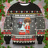 Divesart - Yagami Naughty List Maglione di lana unisex - Brutto maglione natalizio
