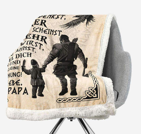 Divesart - Decke vom Vater an den Sohn - "Mein kleiner Gewinner"