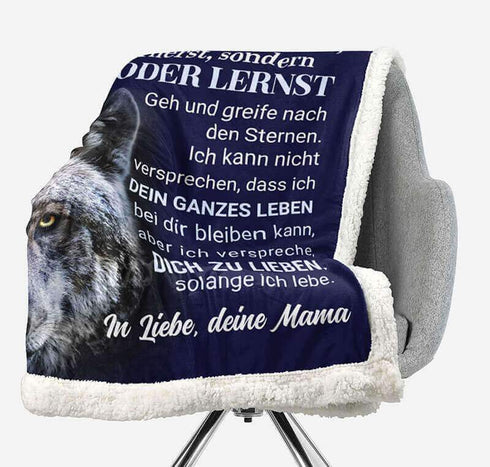 Divesart - Decke von Mutter zu Tochter - "Meine Hingabe an dich"