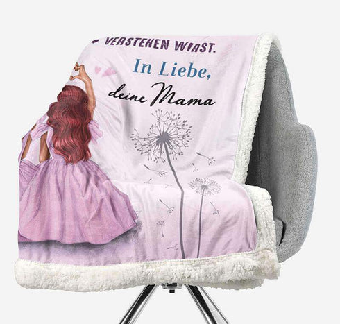 Divesart - Decke von Mutter zu Tochter - "Die Schönheit des Lebens"