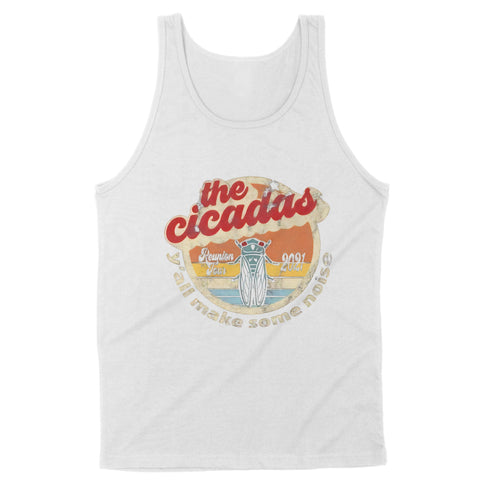 Divesart - Cicada Shirt Funny Cicada Concert Tank Top Snarky Insect - Standard Tank