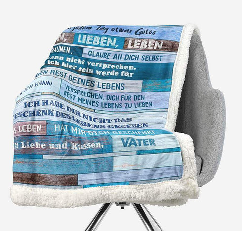 Divesart - Decke vom Vater an die Tochter - "Die Unvermeidlichkeit der Liebe"