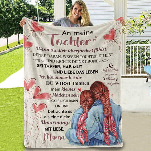 Divesart - Decke von Mutter zu Tochter - "Mutters Schönheit"
