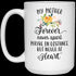 My Mother Forever Never Apart - Gift For Mom - White Mug