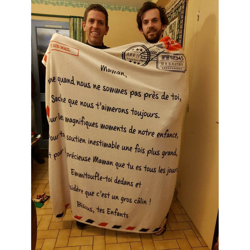 Couverture Personnalisée Maman