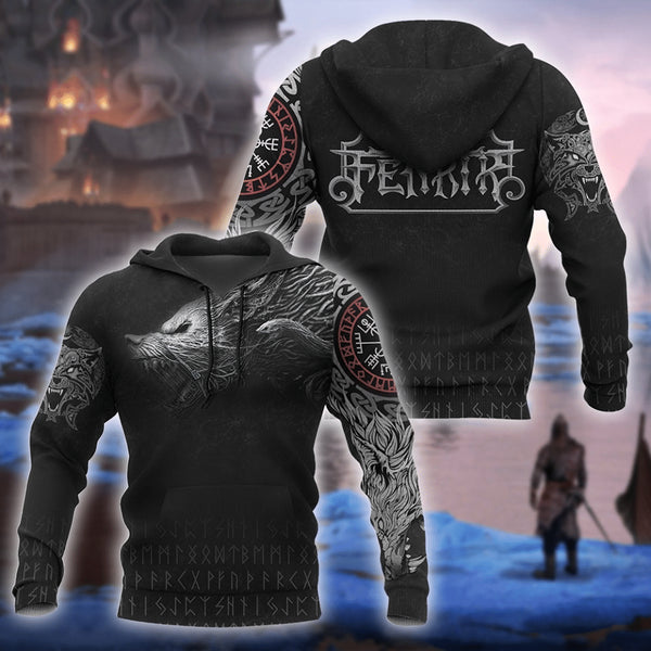 Hoodie Viking Blood Limited Edition 8 - OwlsMatrix - HOOD01NGA300821