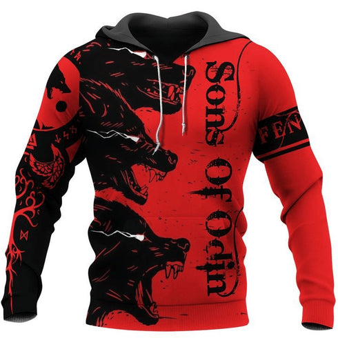 Hoodie Viking Blood Limited Edition 12 - OwlsGears - HOOD02NGA010921