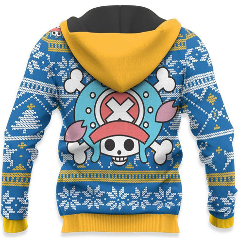 Chopper Ugly Christmas Sweater Custom One Piece Anime Xmas Gifts