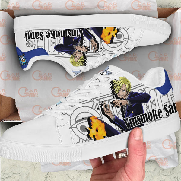 Sanji Skate Sneakers Custom Anime OP Shoes