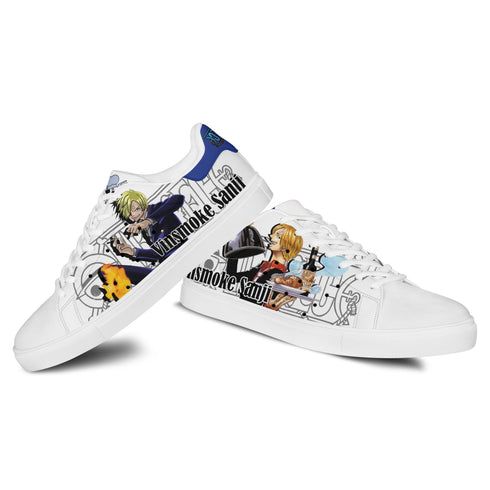 Sanji Skate Sneakers Custom Anime OP Shoes