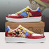 Gomu Gomu Luffy Air Sneakers Custom Anime OP Shoes