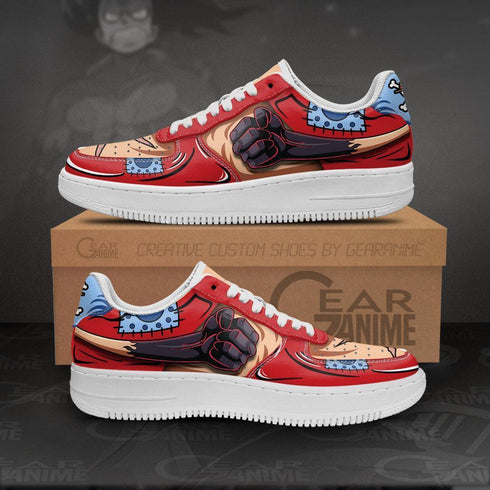 Luffy Haiki Air Sneakers Custom Wano Arc OP Anime Shoes