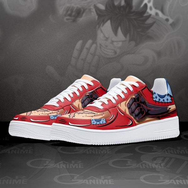 Luffy Haiki Air Sneakers Custom Wano Arc OP Anime Shoes