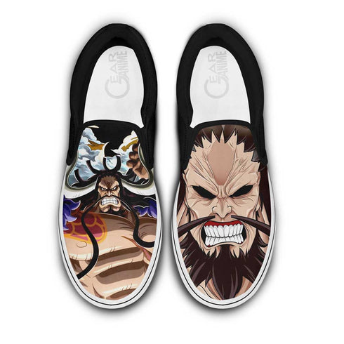 Yonko Kaido Slut auf Sneakers Custom Anime OP Schuhe