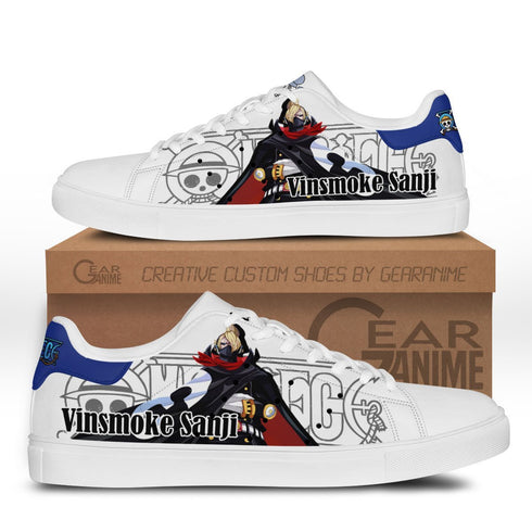 Sanji Raid Suit Skate Sneakers Custom Anime OP schoenen