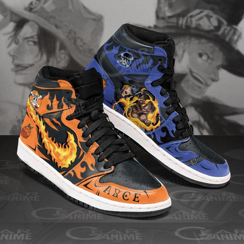 Sabo and Portgas Ace Sneakers Custom Anime OP Shoes