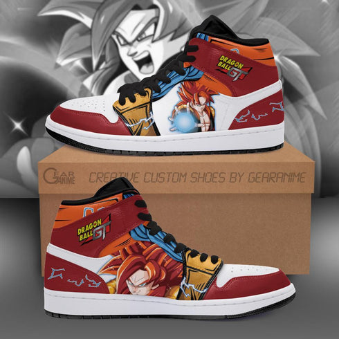 GOGGETA Super Saiyan 4 Sneakers Dragon Ball GT Anime Schuhe