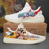 Monkey D Luffy Sneakers Custom Skill OP Anime Shoes