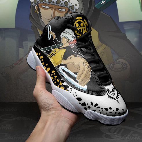Trafalgar Law Sneakers Custom Anime OP Shoes