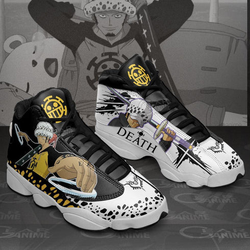 Trafalgar Law Sneakers Custom Anime OP Shoes