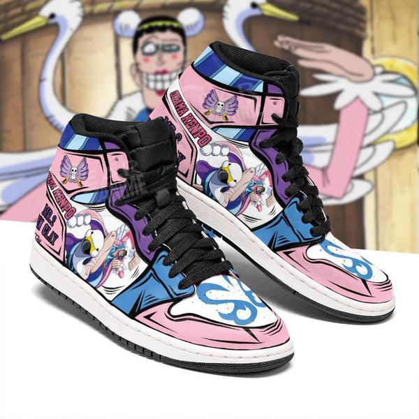 Mr 2 Bon Clay Sneakers Okama Kenpo Custom Anime OP Shoes