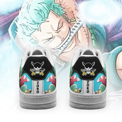 Zoro Air Sneakers Custom Anime OP Shoes