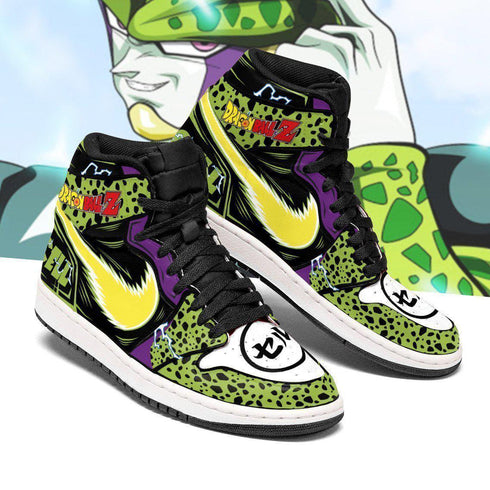 Dragon Ball Cell Sneakers Custom Anime Dragon Ball Schoenen Voor Fan