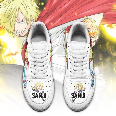 Sanji Air Sneakers Custom Anime OP Shoes