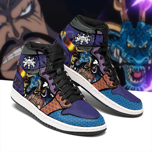 Yonko Dragon Kaido Sneakers Custom Anime OP Shoes