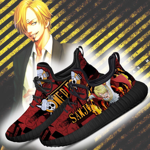 Sanji Reze Shoes OP Anime Shoes Fan Gift Idea TT04