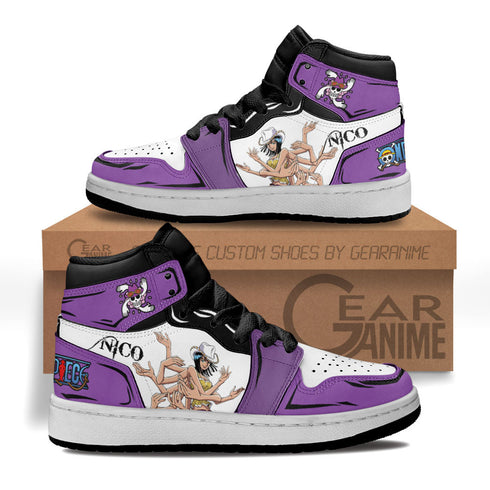 Nico Robin Kids Sneakers Custom Anime OP Schoenen voor kinderen