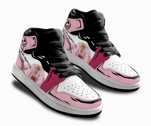 Donquixote Doflamingo Kids Sneakers Custom Anime OP Shoes For Kids