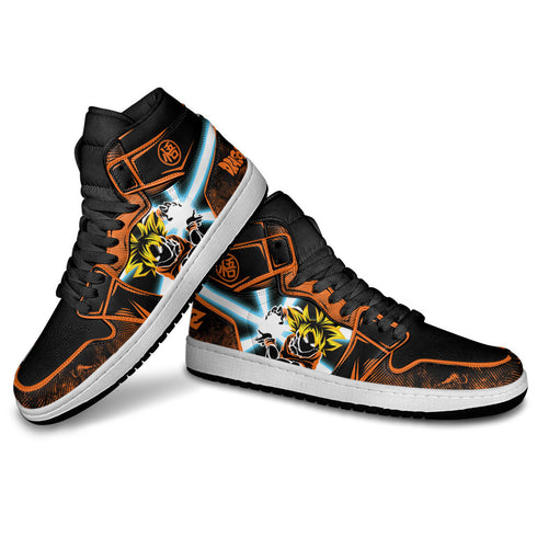 Goku Super Saiyan Sneakers Custom Dragon Ball Anime Shoes