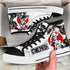 Luffy High Top Shoes Custom Anime OP Sneakers Japan Style