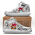 Goku God Sneakers Air Mid Custom Dragon Ball Anime Shoes Mix Manga
