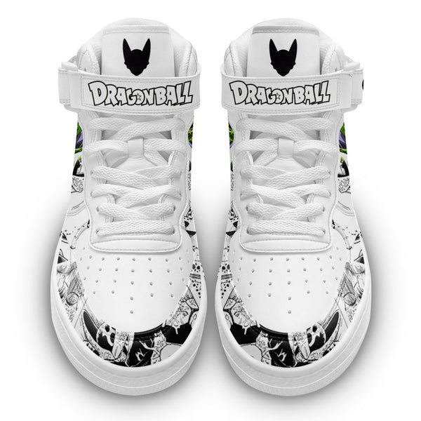 Cell Sneakers Air Mid Custom Dragon Ball Anime Shoes Mix Manga