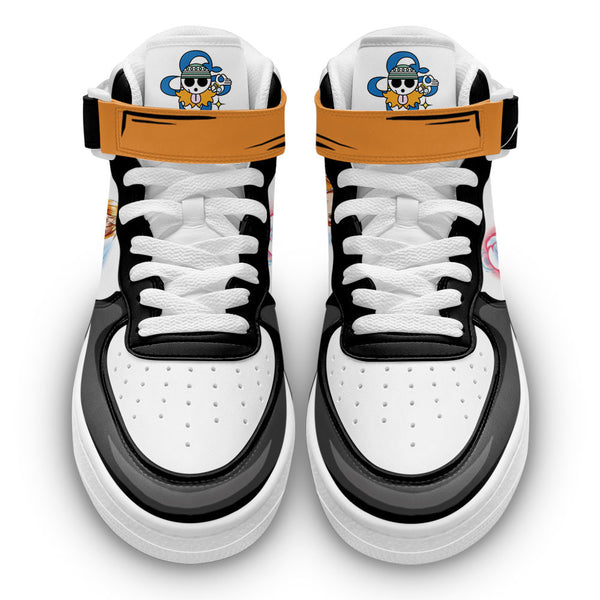 Nami Sneakers Air Mid OP Custom Anime Shoes