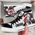 Mr 2 Bentham High Top Shoes Custom OP Anime Sneakers Japan Style