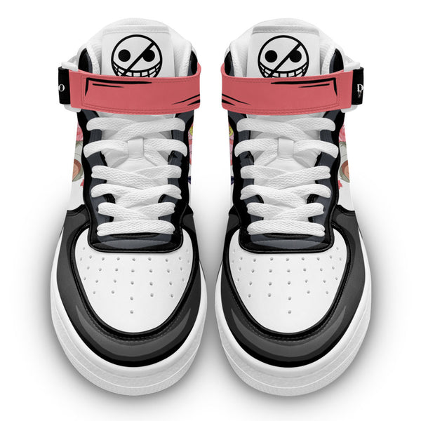 Donquixote Doflamingo Sneakers Air Mid Custom OP Anime Shoes