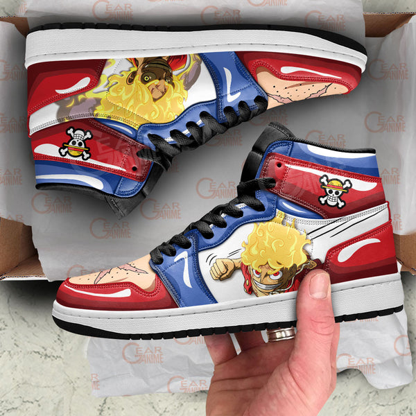 Luffy Gear 5 Sneakers Custom OP Anime Shoes