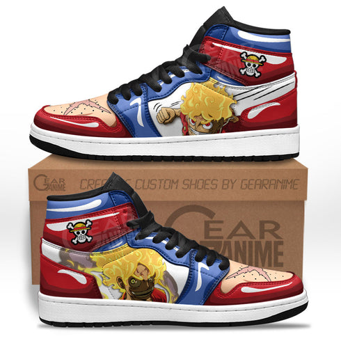 Ruffy Gear 5 Sneakers Custom Op Anime Schuhe