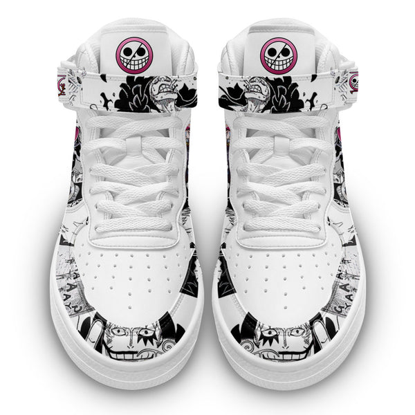 Rosinante Sneakers Air Mid OP Custom Anime Shoes Mix Manga