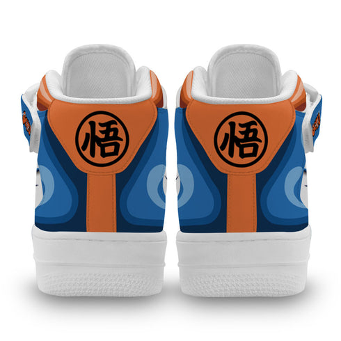 Goku Sneakers Air Mid Pokemon Dragon Ball Shoes