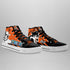 Portgas D. Ace High Top Shoes OP Custom Anime Sneakers Mix Manga