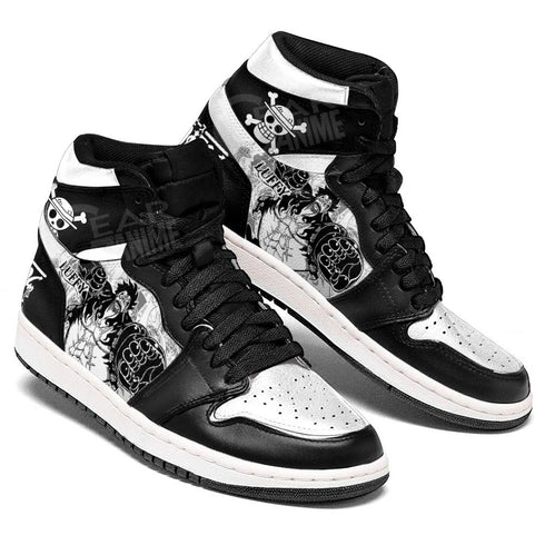 Luffy Gear 4 Sneakers Custom OP Shoes Manga Style