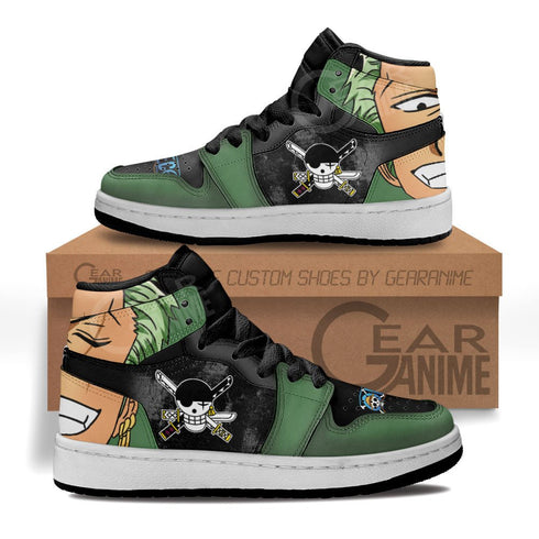 Roronoa zoro kids sneakers op Anime Kinder Schuhe für Otaku