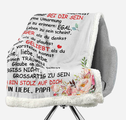 Divesart - Decke vom Vater an den Sohn - "Ich gedeihe mit dir"