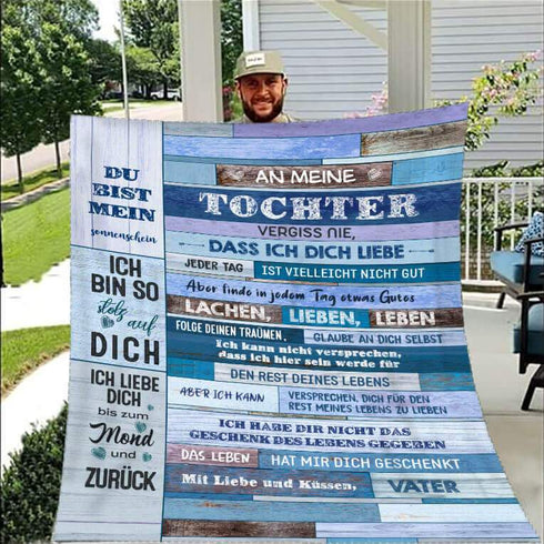 Divesart - Decke vom Vater an die Tochter - "Die Unvermeidlichkeit der Liebe"