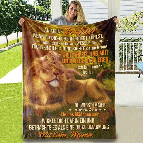 Divesart - Decke von Mutter zu Tochter - "Unermessliche Liebe"